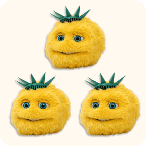 Liberty Biberty Plush 3PCS